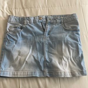 Denim skirt